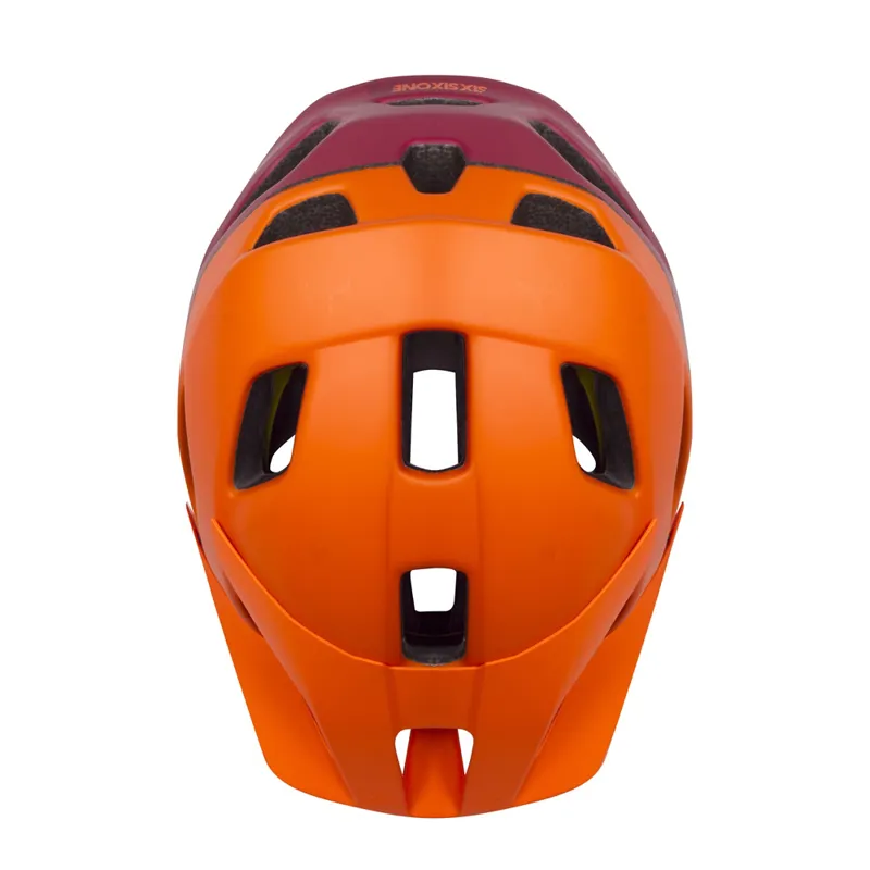 661 Crest Mips MTB Helmet Orange/Burgundy-7